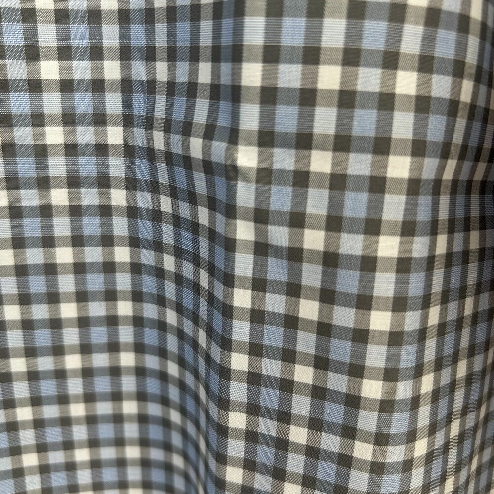 ETON Contemporary Fit Check Organic Cotton Dress Shirt - Picture 2 of 4